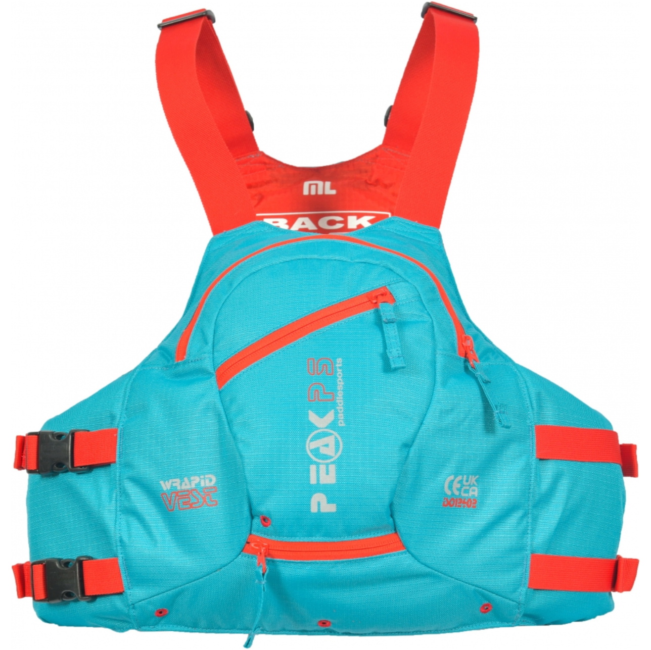 2026 Peak PS Mens Wrapid Buoyancy Aid Vest 26WV-BLU - Blue